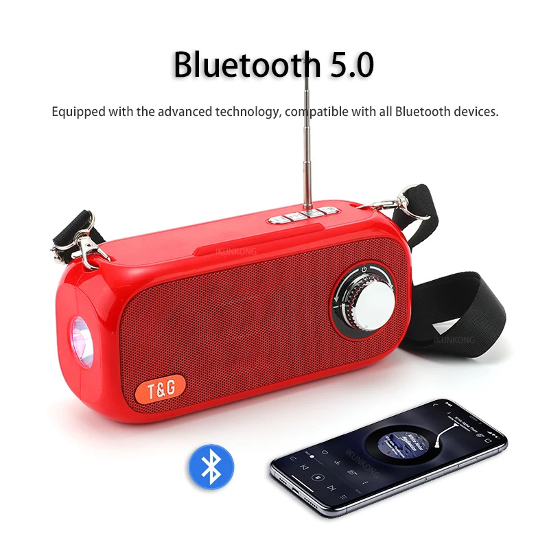 Solar Charging Portable Bluetooth Speaker