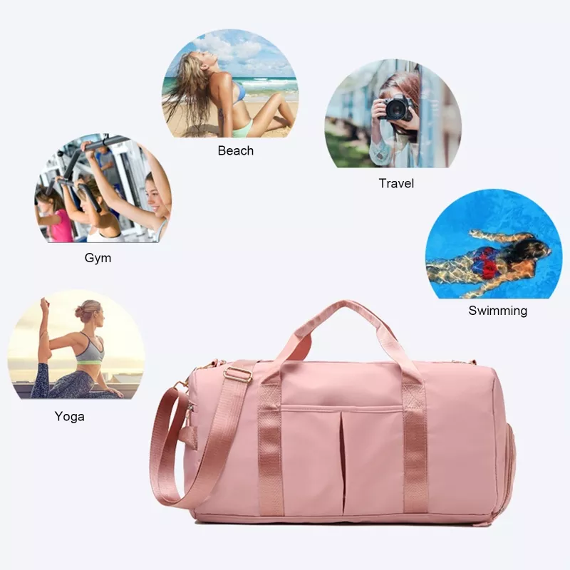 Lightweight Gym Bag with Shoe Compartment