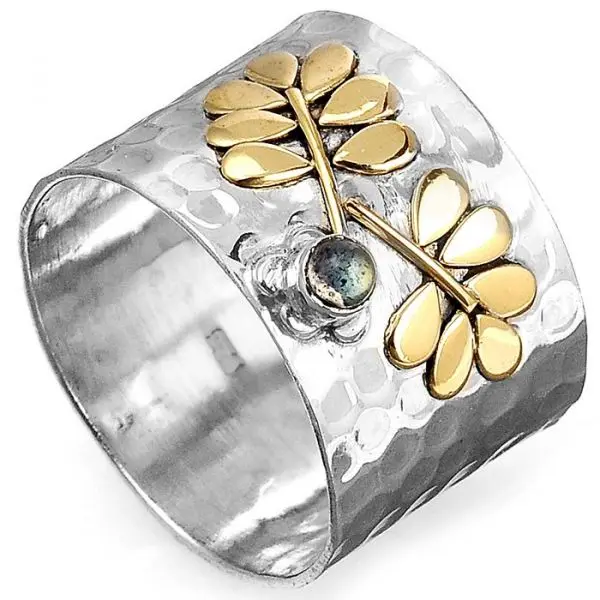 Women's Vintage Silver Plated Ring