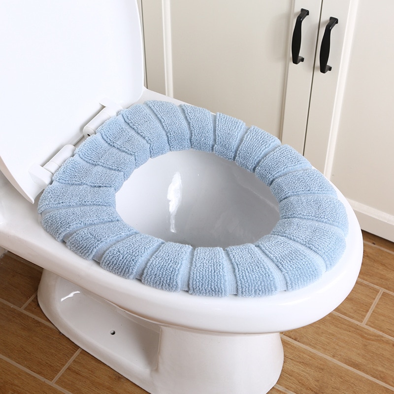Soft Colorful Toilet Seat Cover