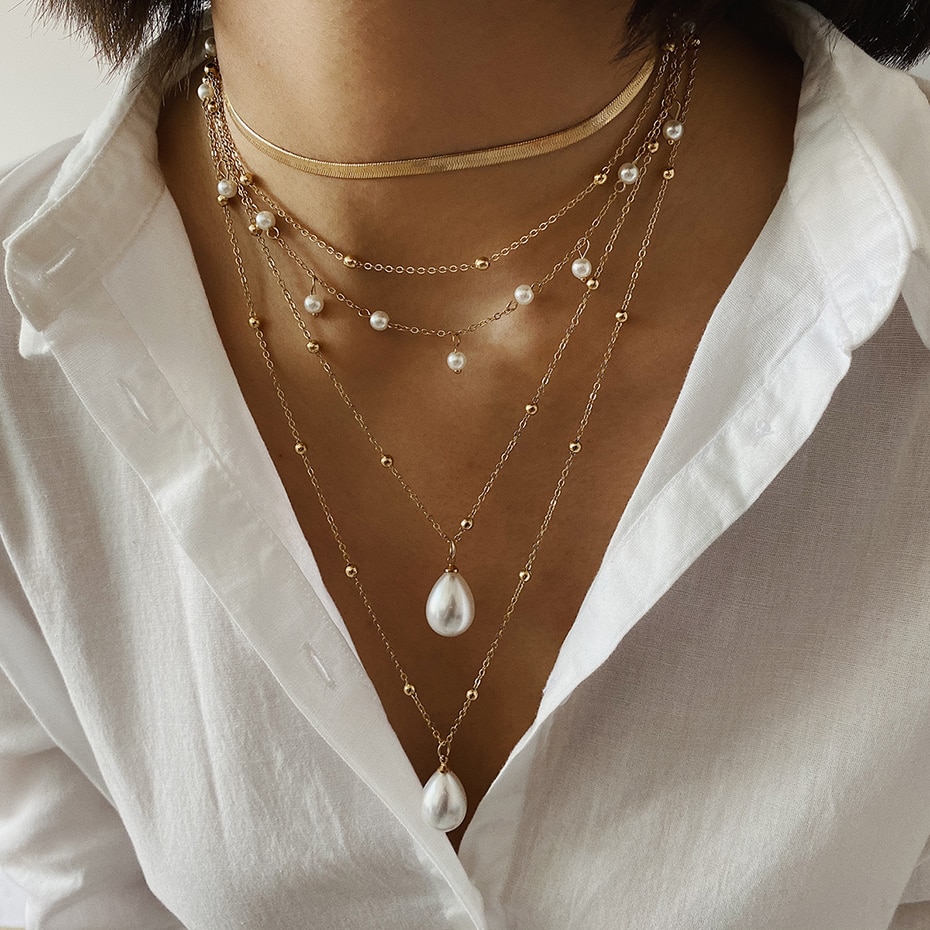 Women's Multi Layer Bohemian Tassel Necklace