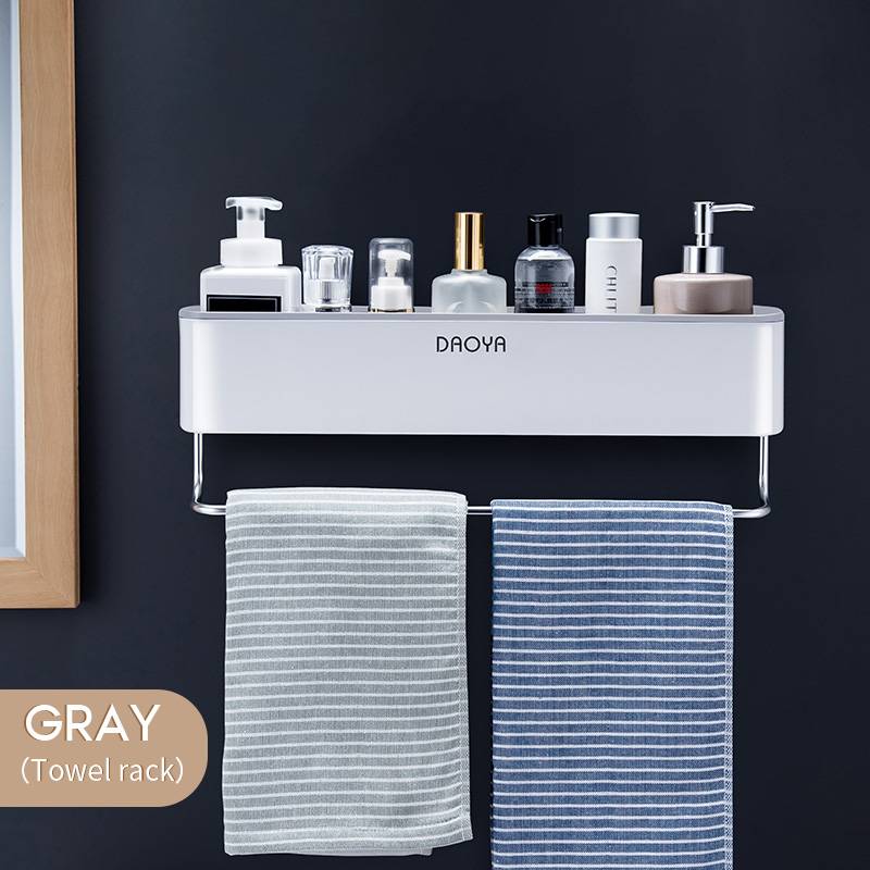 Gray Towel Rack
