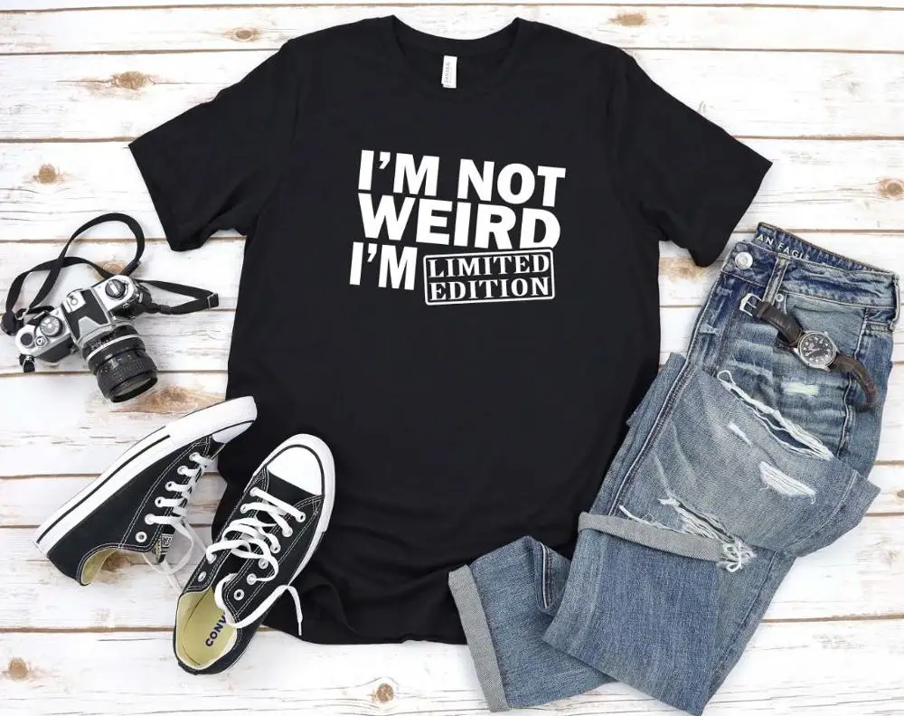 Women's T-Shirt with Letter Print
