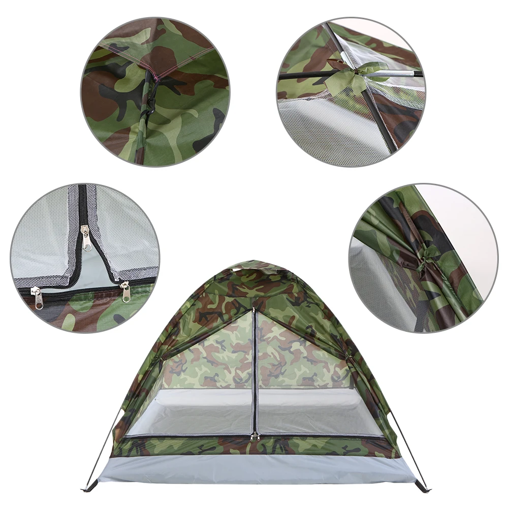 Ultralight Single Layer Water Resistance Camping Tent