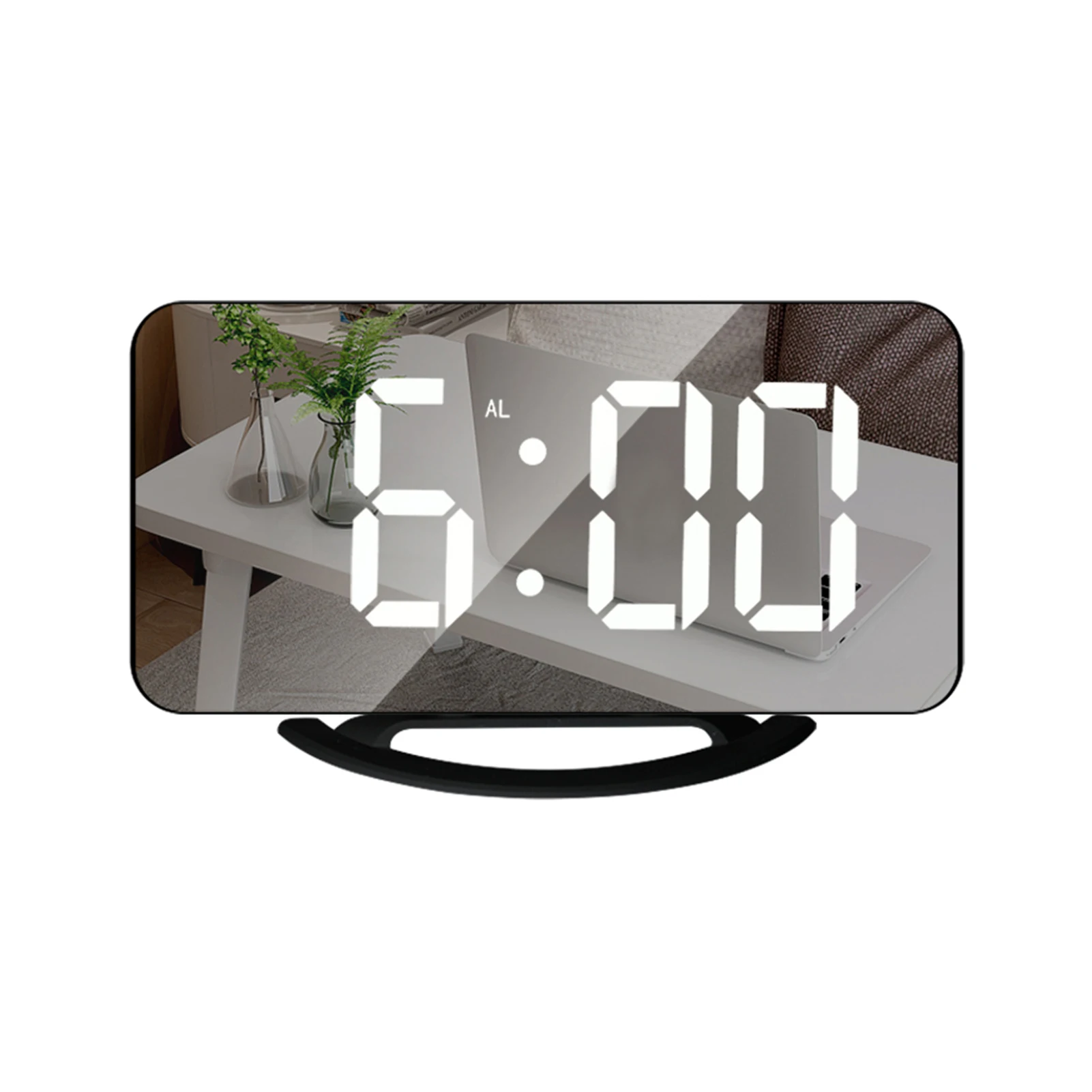 LED Mirror Digital Clock