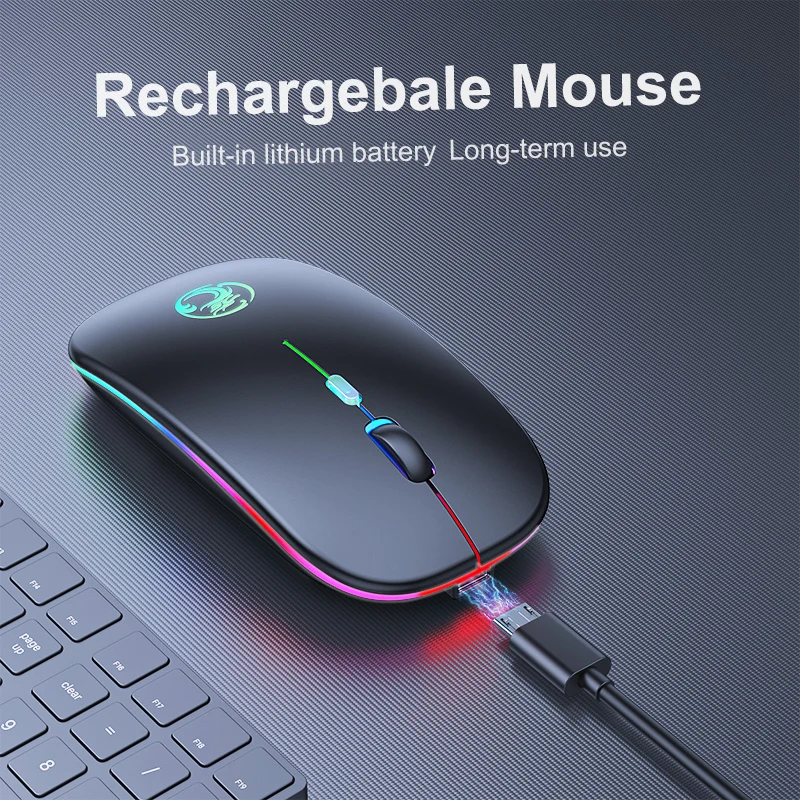 Wireless Bluetooth RGB Mouse