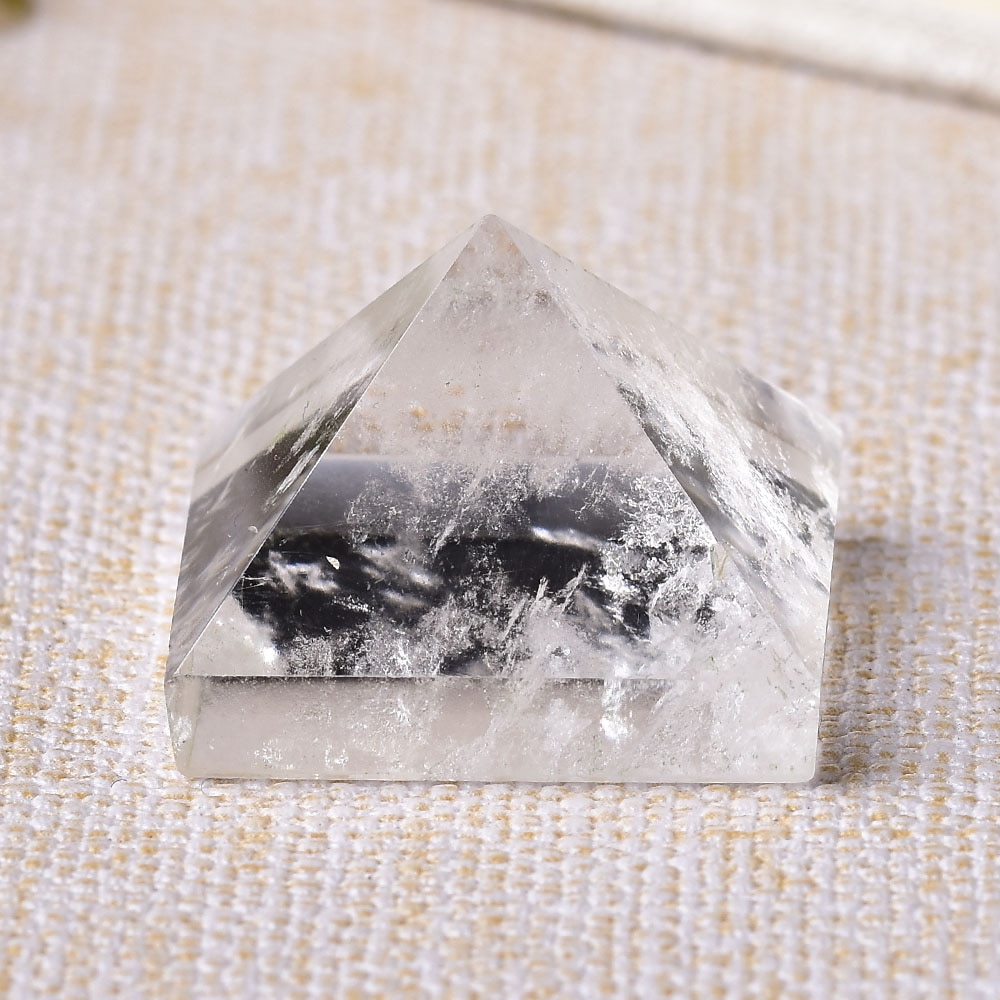 Natural Stone Pyramid Shaped Crystal